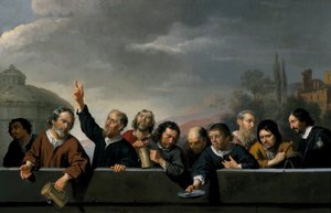 Portraits of the Inhabitants at St Jobsgasthuis in Utrecht by Jan van Bijlert or Bylert